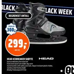 Coop Obs HEAD ICEBREAKER SKØYTE, NOK 299 tilbud