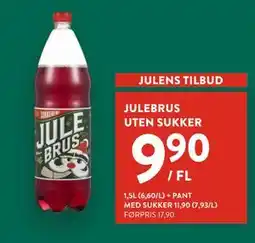 Jacobs JULEBRUS UTEN SUKKER, NOK 9.9 tilbud