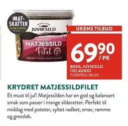 Jacobs KRYDRET MATJESSILDFILET, NOK 69.9 tilbud
