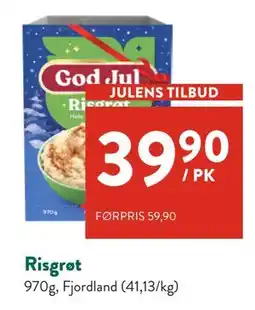 Jacobs Risgrøt, NOK 39.9 tilbud