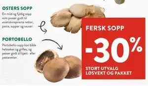 Jacobs ØSTERS SOPP tilbud