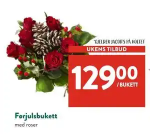 Jacobs Førjulsbukett, NOK 129 tilbud
