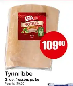 Spar Tynnribbe, NOK 109 tilbud