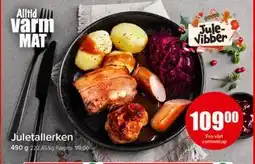 Spar Juletallerken, NOK 109 tilbud