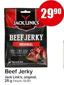 Spar Beef Jerky, NOK 29.9 tilbud