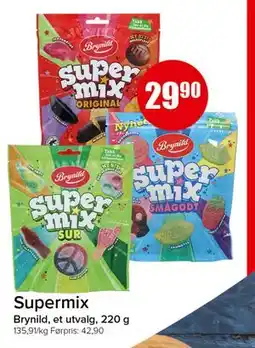 Spar Supermix, NOK 29.9 tilbud