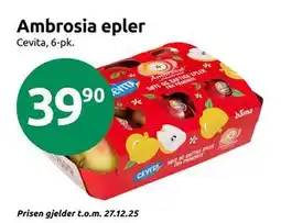 Joker Ambrosia epler, NOK 39.9 tilbud