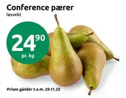 Joker Conference pærer, NOK 24.9 tilbud