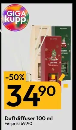 Gigaboks Duftdiffuser 100 ml, NOK 34.9 tilbud