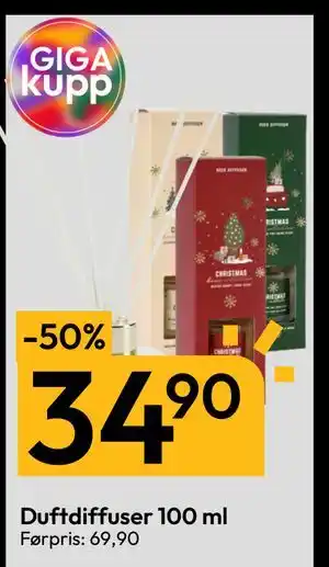 Gigaboks Duftdiffuser 100 ml, NOK 34.9 tilbud