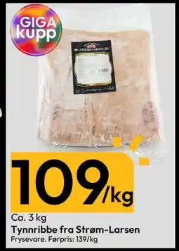 Gigaboks Tynnribbe fra Strøm-Larsen, NOK 109 tilbud