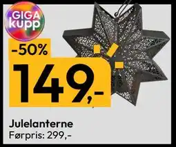 Gigaboks Julelanterne, NOK 149 tilbud