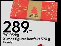 Gigaboks X-mas figures konfekt 390 g, NOK 289 tilbud