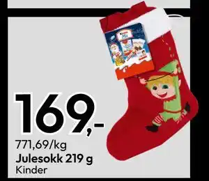 Gigaboks Julesokk 219 g, NOK 169 tilbud