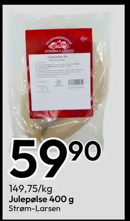 Gigaboks Julepølse 400 g, NOK 59.9 tilbud