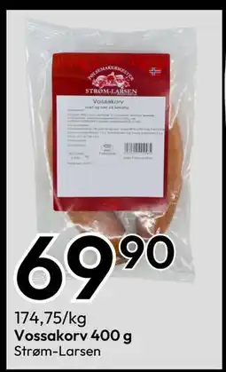 Gigaboks Vossakorv 400 g, NOK 69.9 tilbud