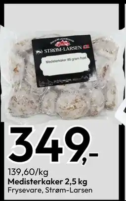 Gigaboks Medisterkaker 2,5 kg, NOK 349 tilbud
