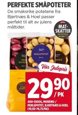 Meny PERFEKTE SMÅPOTETER, NOK 29.9 tilbud
