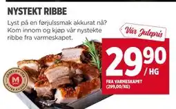 Meny NYSTEKT RIBBE, NOK 29.9 tilbud