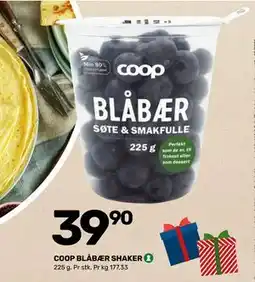 Matkroken COOP BLÅBÆR SHAKER, NOK 39.9 tilbud