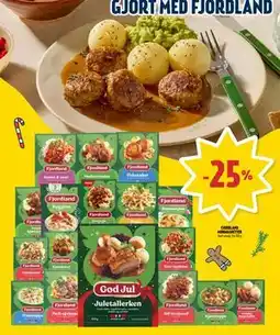Coop Prix FJORDLAND MIDDAGSRETTER tilbud