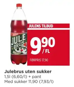 Meny Julebrus uten sukker, NOK 9.9 tilbud