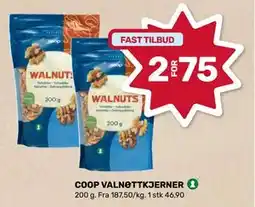 Matkroken COOP VALNØTTKJERNER, NOK 75 tilbud