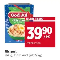 Meny Risgrøt, NOK 39.9 tilbud