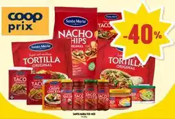 Coop Prix SANTA MARIA TEX-MEX tilbud
