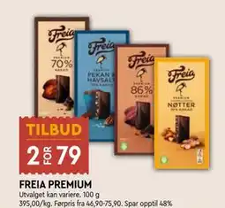 Coop Mega FREIA PREMIUM, NOK 79 tilbud