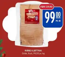 Rema 1000 RIBBE KJØTTRIK, NOK 99 tilbud
