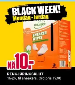 Europris RENGJØRINGSKLUT, NOK 10 tilbud