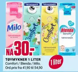 Europris TØYMYKNER 1 LITER, NOK 30 tilbud