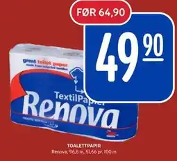 Rema 1000 TOALETTPAPIR, NOK 49.9 tilbud