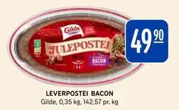 Rema 1000 LEVERPOSTEI BACON, NOK 49.9 tilbud