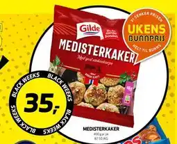 Bunnpris Medisterkaker, NOK 35 tilbud
