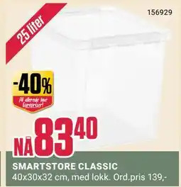 Europris SMARTSTORE CLASSIC, NOK 83.4 tilbud