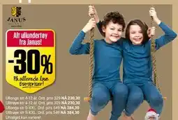Europris Alt ullundertøy fra Janus! tilbud