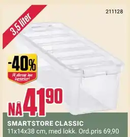 Europris SMARTSTORE CLASSIC, NOK 41.9 tilbud