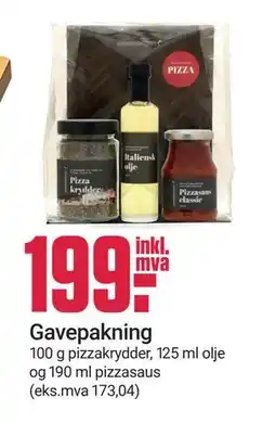 Europris Gavepakning, NOK 199 tilbud