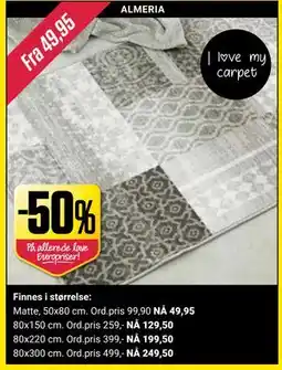 Europris ALMERIA tilbud