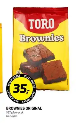 Bunnpris Brownies Original, NOK 35 tilbud