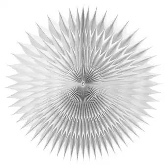 IKEA StrÅla Lampeskjerm, 3d-former hvit tilbud