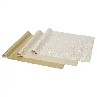 IKEA Vinterfint Gavepapir, flere mønstre gullfarget, 3x0.7 m/2.10 m² tilbud