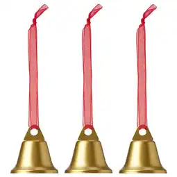 IKEA Vinterfint Juletrepynt, klokkeformet gullfarget tilbud