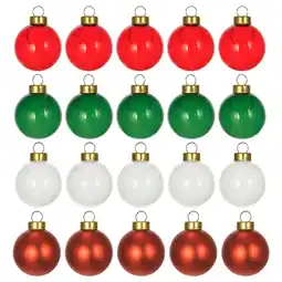 IKEA Vinterfint Juletrepynt, kule glass/flere farger, 3.5 cm tilbud