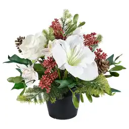 IKEA Vinterfint Kunstig potteplante, inne/ute oppsats, 12 cm tilbud