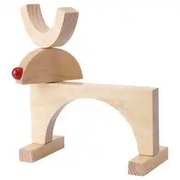 IKEA StrÅla led borddekorasjon, batteridrevet/reinsdyr tilbud