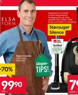 Rusta Støvsuger Silence, NOK 99.9 tilbud