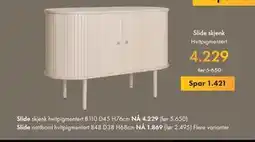 Fagmøbler Slide skjenk, NOK 4229 tilbud